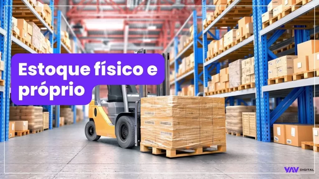 Estoque físico e próprio